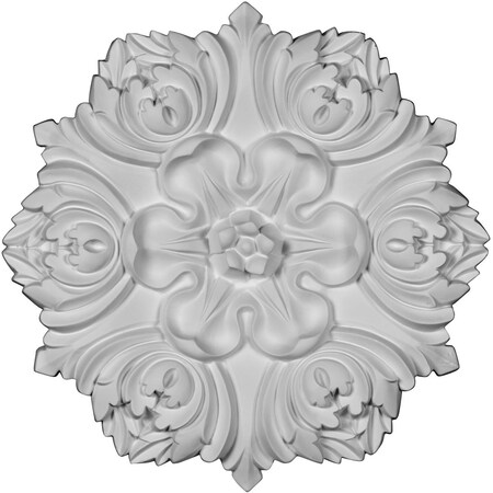 Ekena Millwork 11 3/4"W x 11 3/4"H x 1 3/8"P Kent Rosette ROS11X11X01KE